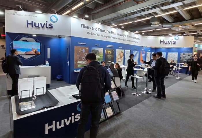 휴비스, '테크텍스틸 2026' 참가 성료…친환경·고기능 소재로 유럽 시장 공략 박차