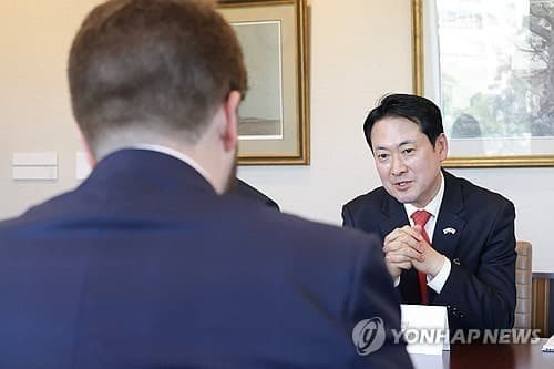 미 국무부 "장동혁 대표 만난 국무부 인사는 차관 비서실장"