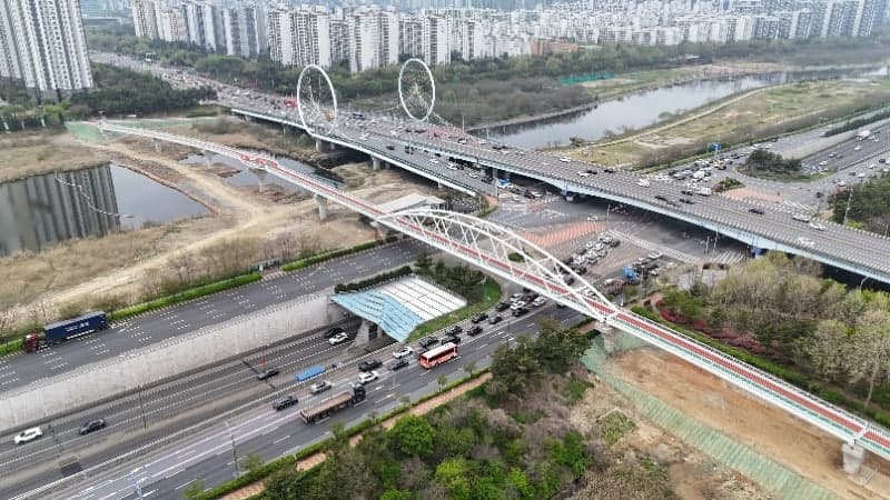 인천 연수구, 승기천~송도 잇는 자전거·보행 전용도로 '꿈이음길' 개통