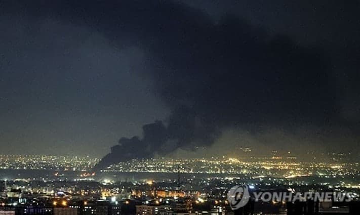 "이란 테헤란 방공망 가동…휴전 후 첫 적대적 공중활동"