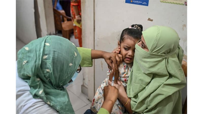 "한 달 새 194명 사망" 방글라데시 홍역 확산, 막을 수 있었던 죽음에 발칵