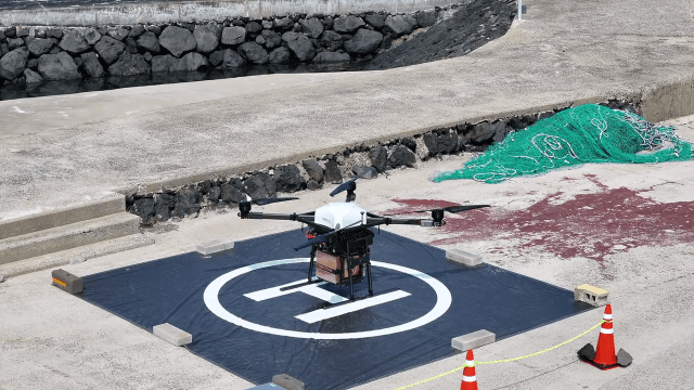 40kg 택배도 드론이 바다 건너고 로봇이 문 앞까지 배송…제주 실증 전국 확대