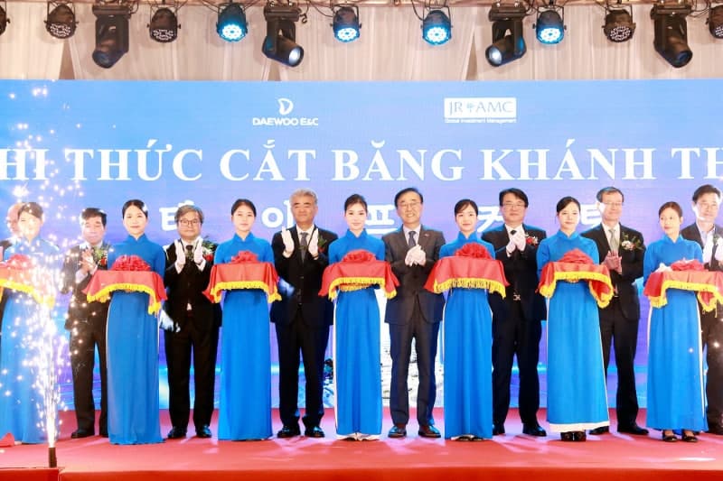 정원주 대우건설 회장, 베트남서 융복합 스마트시티 준공 및 데이터센터 협약 체결