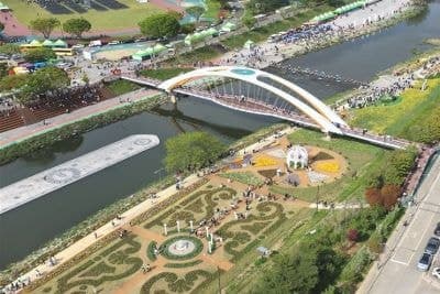 화순 봄꽃축제 꽃강길 경관 전시 5월 10일까지 연장