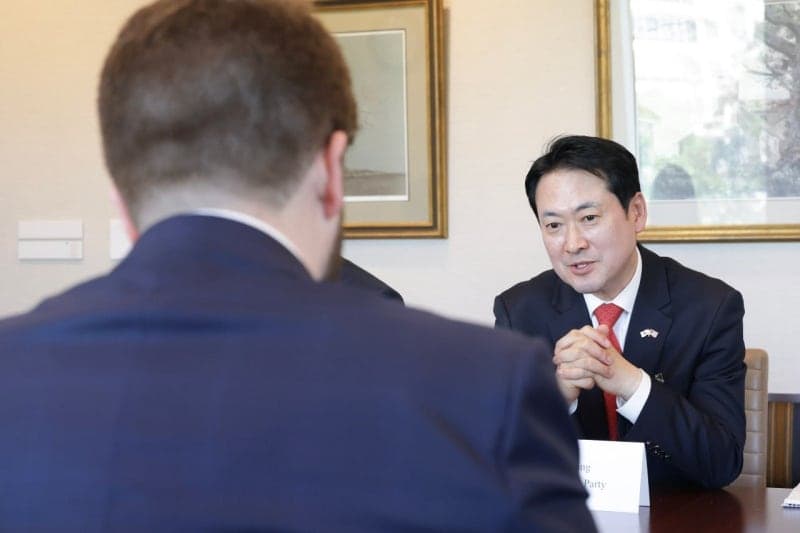 장동혁, 방미 직급 논란 재반박…당과 엇박자