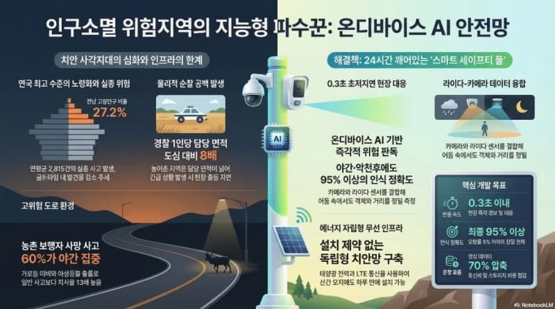 전남자치경찰위, 2027년까지 AI 기반 현장 중심 통합 안전망 구축