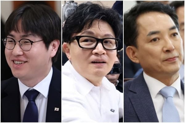 부산 북갑 가상 3자 대결, 하정우 35.5%·한동훈 28.5%·박민식 26.0%