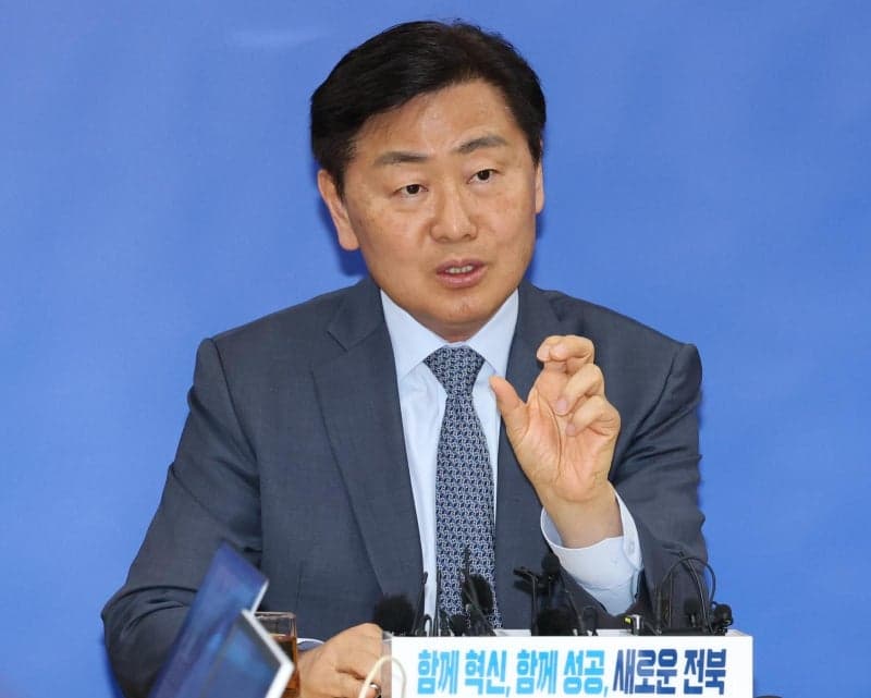 김관영 전북지사, 무소속 출마 고민 중 "늦어도 다음 주 입장 발표"