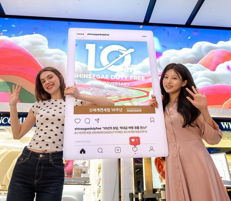 신세계면세점, 창립 10주년 맞아 한·중·일 황금연휴 대규모 쇼핑 혜택 강화