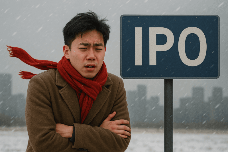 공모주 시장 찬바람… IPO 반토막, 2분기도 찬바람 불 듯