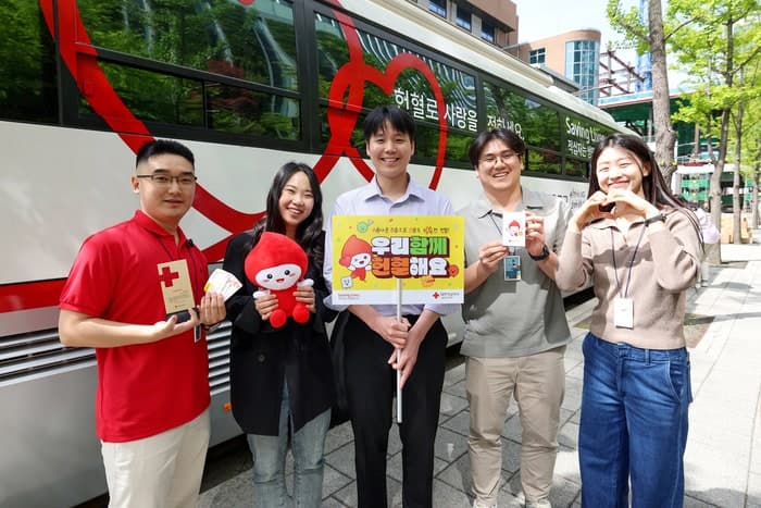 “10분의 기적 ‘헌혈’” 대우건설, 21년째 생명 나눔…2026 전사 헌혈캠페인 실시