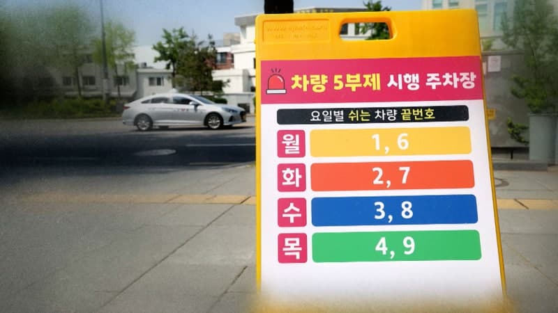차량 5부제 참여 시 車보험료 2% 할인