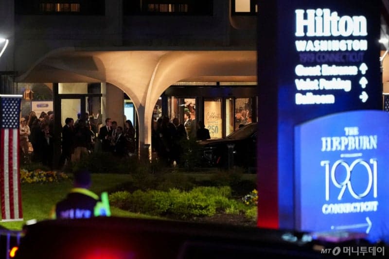 美 서열 상위 총출동에도 '최고등급' 아니었다…"기관총 가져와도 아무도 몰랐을 것" 美만찬 경호실패 논란 일파만파