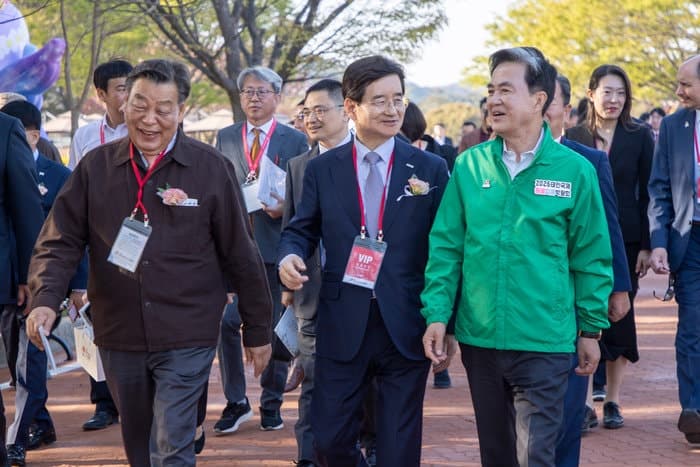 김선규 호반 회장 "태안국제원예치유박람회 성공 위해 끝까지 총력 지원"