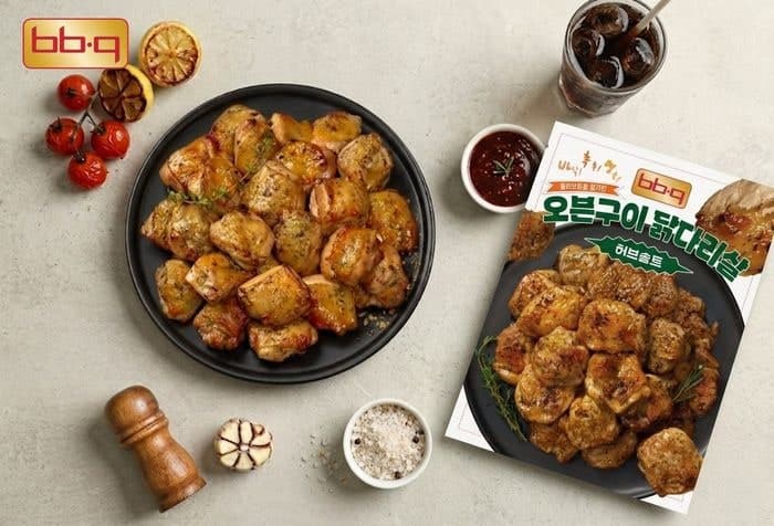 BBQ '치킨 간편식' 오븐구이 닭다리살, 온라인 채널 마켓컬리서 불티