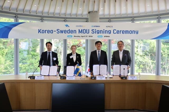 제약바이오협회, 스웨덴 산업계와 '4자 협약' 체결로 파트너십 강화