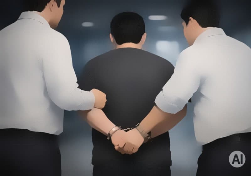 "왜 못 들어가게 해" 클럽 입장 거부당하자 흉기 휘두른 불법체류 20대 외국인 구속영장