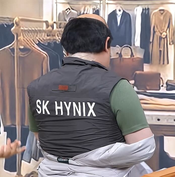 "이 대머리 아저씬 뭐야"… 명품관 직원, SK하이닉스 조끼 보자 "하이닉스느님?" 눈빛 싹~