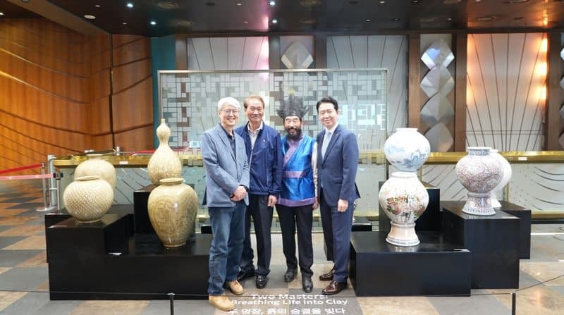 GKL 세븐럭, 카지노에서 만나는 'K-도자기'…강남코엑스점서 '여주 도예 명장전' 개최