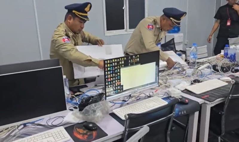 충남경찰청, 캄보디아 거점 '보이스피싱·로맨스스캠' 조직 2곳 적발…59명 검거, 500억대 피해