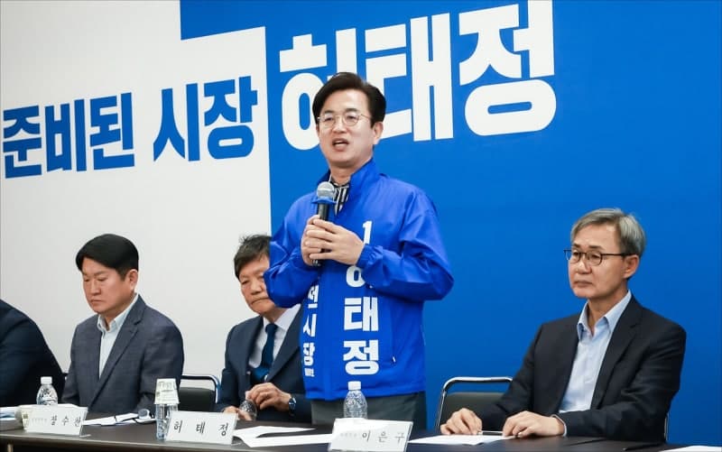 "출산부터 노후까지 공백 없이" 허태정, "하루 24시간, 365일 돌봐" 대전형 통합돌봄 시스템 구축 공약