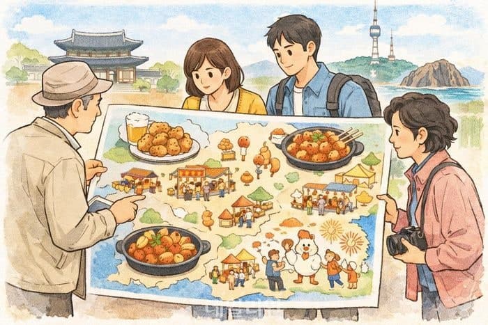 농식품부, 'K-치킨벨트 전국지도' 상반기 공개…2700건 추천 접수