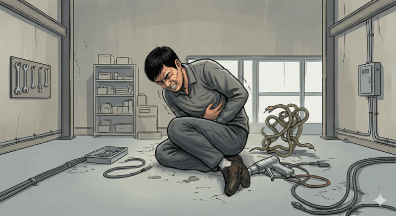 태국인 노동자에 에어건 쏴 장기 파열… 60대 사업주, 구속 기로