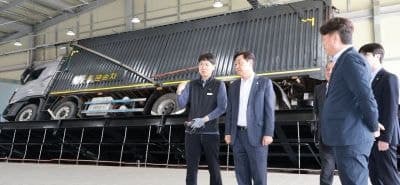 김관영 전북지사 "특장차 산업, 글로벌 시장서 당당히 인정받아야" 김제·완주 미래 모빌리티 혁신 거점 육성