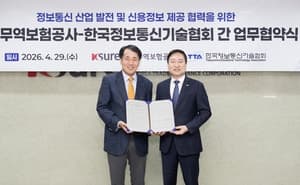 무보·TTA, ICT 중소기업 해외진출 지원 강화…신용정보 협력 MOU 체결