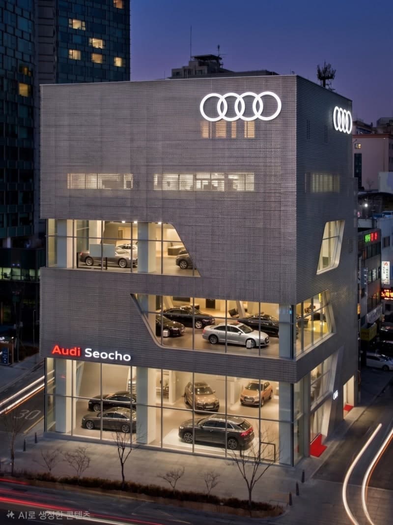 아우디 코리아, 서초에 대형 전시장 신규 오픈…강남 고객 잡기 '전진기지'
