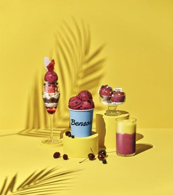 "싱그러운 여름" 벤슨, 건강 과일 아사이베리 신메뉴 4종 출시…여름 한정 판매