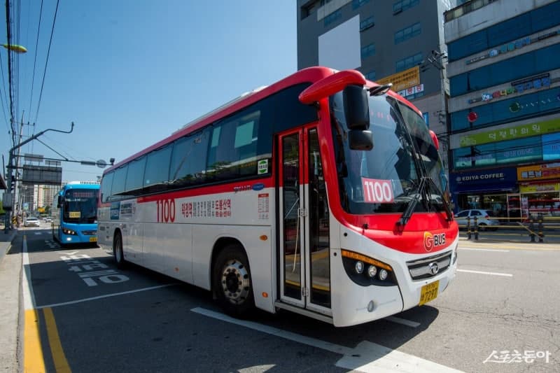 양주시, G1300·1306·1100번 광역버스 '출퇴근 시간대' 운행 확대