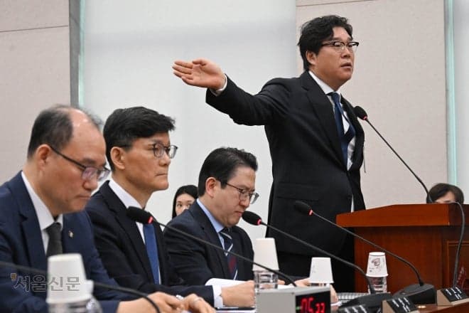 김성태 "이재명은 내 평생 마음속 영웅, 뵌 적도 받은 것도 없다" 울먹