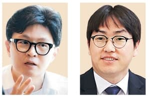 하정우 출마 두고 한동훈-하정우, '대통령 개입' 설전