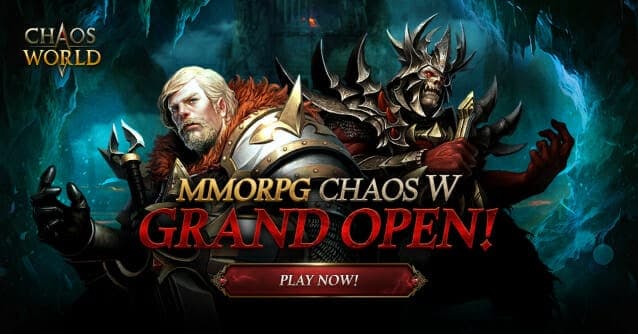 넥써쓰-밸로프, 모바일 MMORPG '카오스W' 글로벌 출시