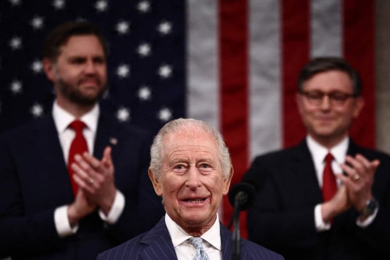 찰스 3세, 美의회서 "대서양 파트너십, 그 어느 때보다 중요" 강조