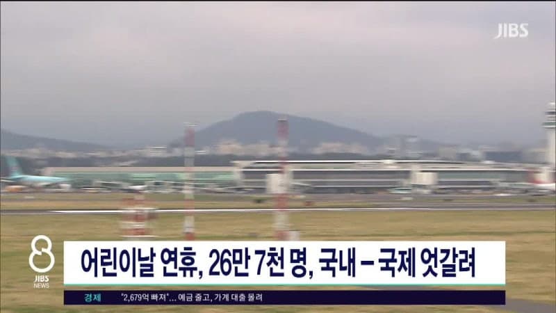 “유가 급등엔 역시 제주여행”… 어린이날 황금연휴 제주에 26만 7천명 몰린다