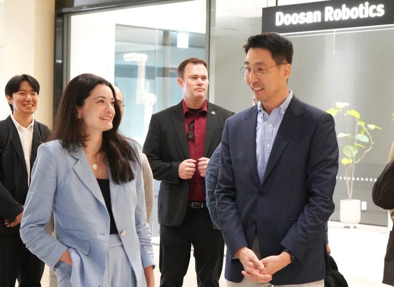 두산로보틱스, 엔비디아와 협력 논의 소식에 로봇주 일제히 강세