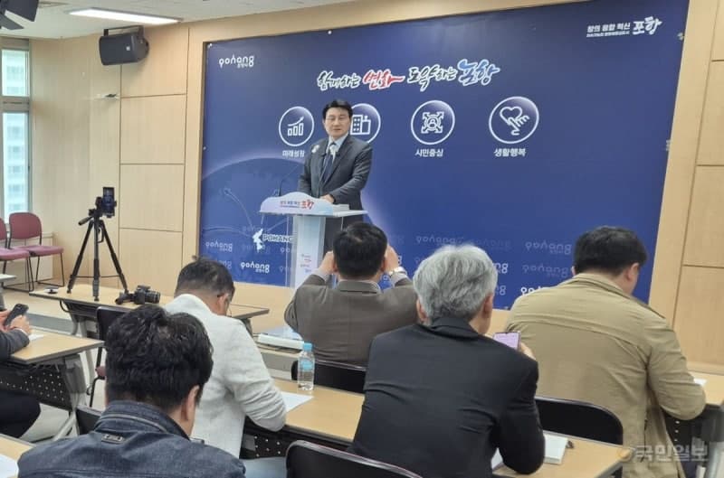 박승호 전 포항시장, 국민의힘 경선 컷오프 반발 "밀실 사천 심판" 무소속 출마 선언