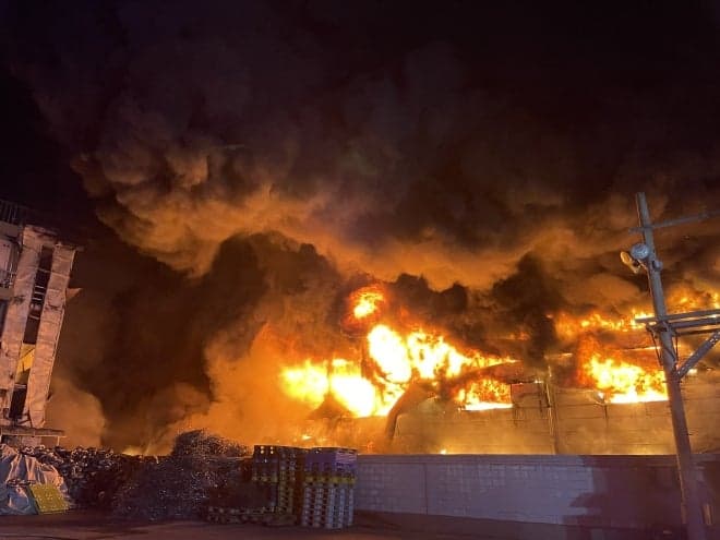 남양주 폐기물처리업체 화재, 20명 대피 완료…인명피해 없어