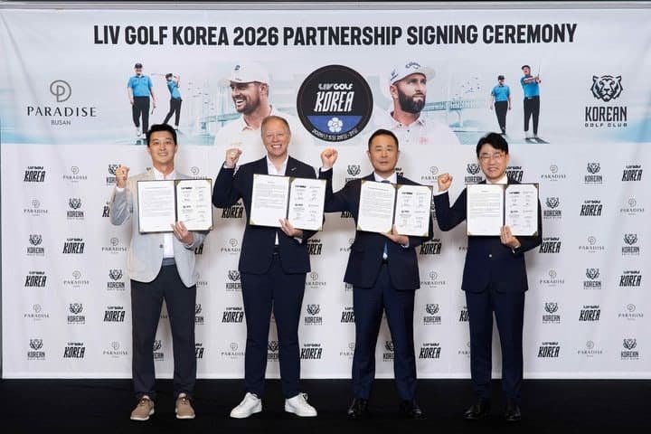 파라다이스 호텔 부산, 'LIV 골프 코리아' 공식호텔 지정…바다 위 축제로 부산을 부른다