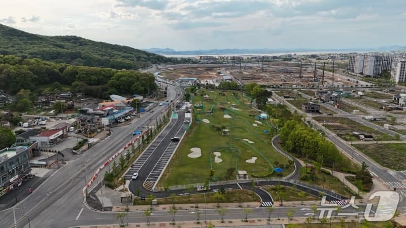 파주 심학산파크골프장 5월 2일 재개장, 주차장 2배 확장 새 단장