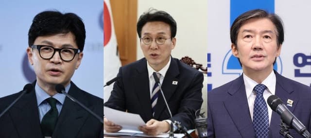 한동훈 12.4%·김민석 11.1%·조국 10.3%…차기 대선주자 '오차범위 내 혼전'