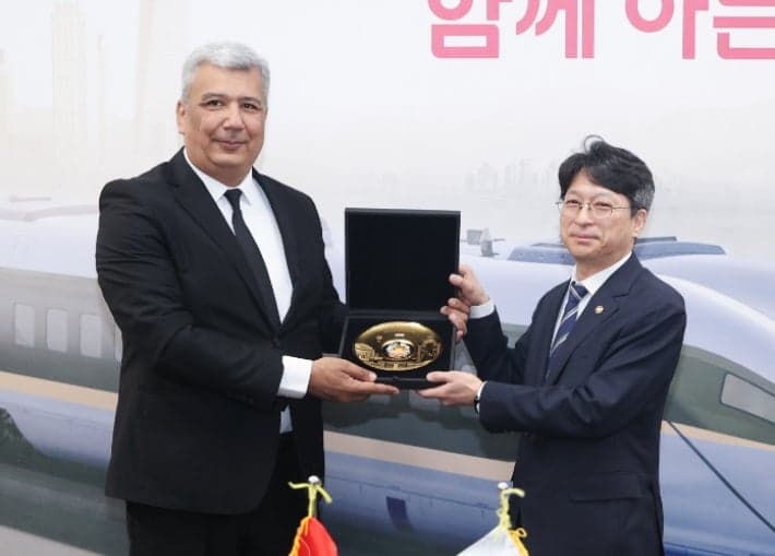 韓-타지키스탄, 2조원 규모 두샨베 도시철도사업 협력…K-철도 수출 교두보 확대