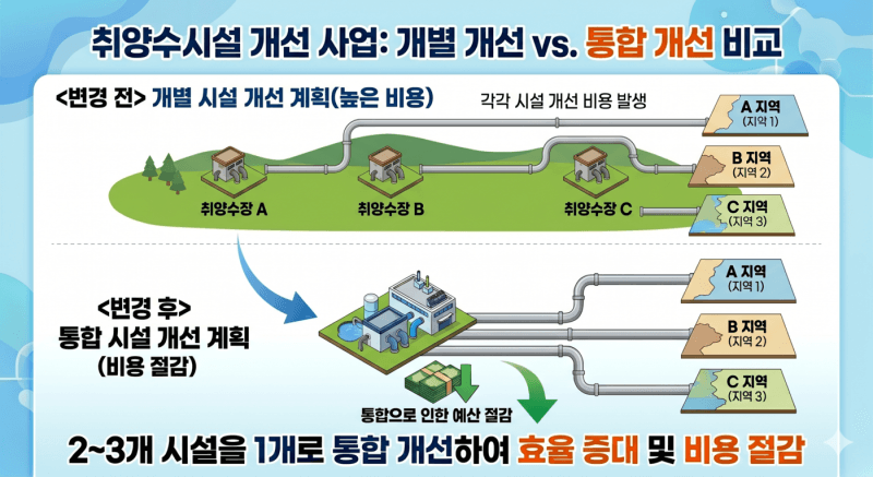 “가뭄·녹조 대응” 취·양수장 171곳 통합 개선, 2028년까지 886억 투입…속도↑ 비용↓