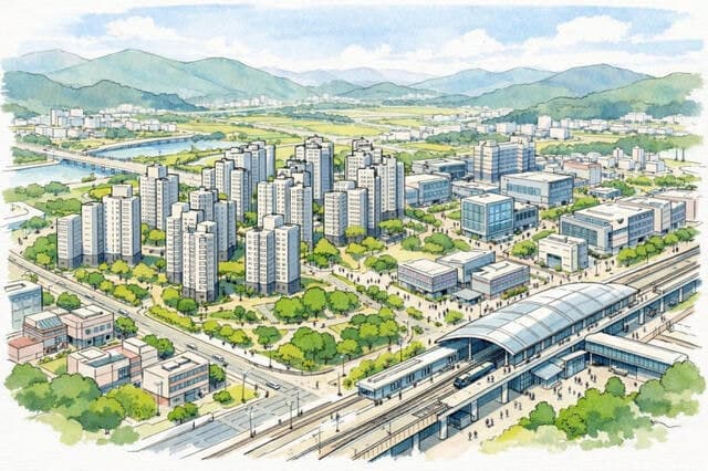 경기도, 이천 부발역세권 북단지구 도시개발사업 승인…4900가구 '반도체 배후도시' 조성