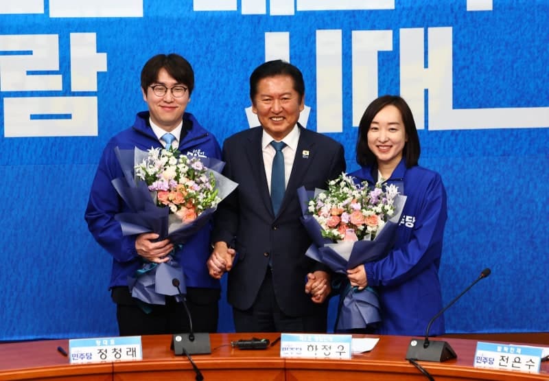 與, 부산 북갑에 하정우, 충남 아산을에 전은수 전략공천 공식발표