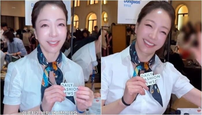 "그대로네"…'현대家 며느리' 노현정, 바자회서 깜짝 근황 공개…여전한 미모