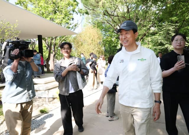 오세훈 "정원오 당선 시 부동산 지옥" 확신…신림동서 주거 공약 발표