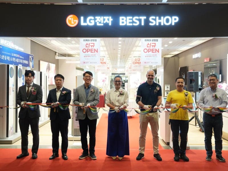 LG전자 베스트샵, 이케아 광명점에 1층 매장·2층 쇼룸 갖춘 체험형 매장 오픈